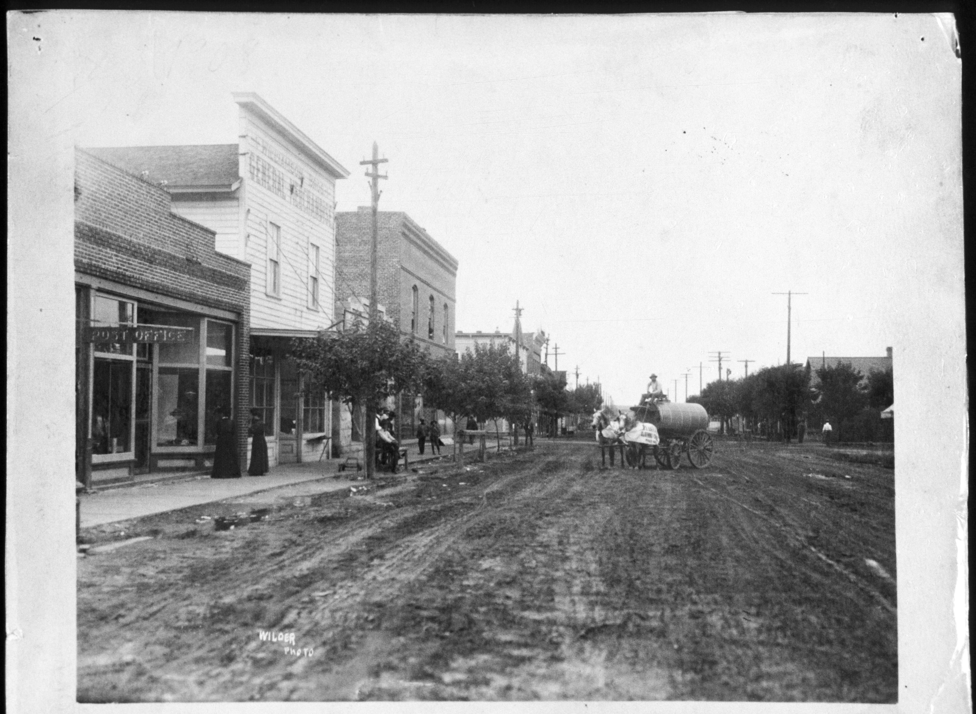 Electricity out in the old west